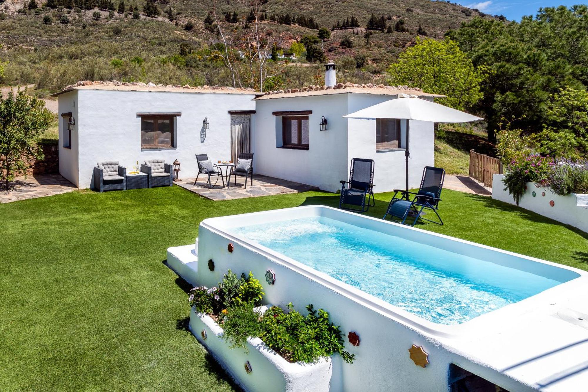Los Llanos Soportujar- La Alpujarra 객실 사진